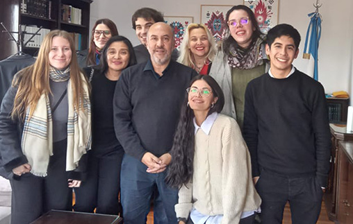 Estudiantes de Abogacía UP conocieron el trabajo del Poder Judicial desde adentro