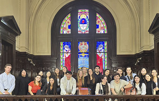 Estudiantes de abogacía visitaron la Corte Suprema de Justicia de la Nación