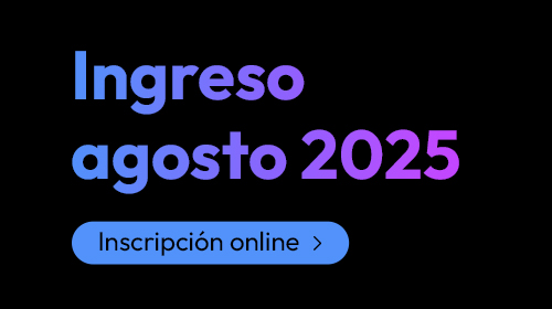 Comenzá tu carrera en agosto