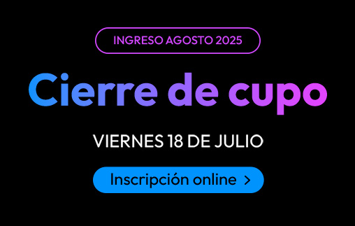 Comenzá tu MBA en agosto