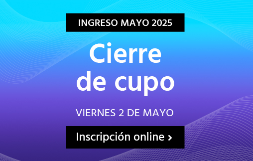 Comenzá online tu carrera en mayo