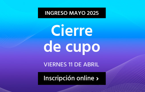 Comenzá tu MBA en mayo