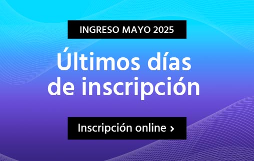 Comenzá online tu carrera en mayo