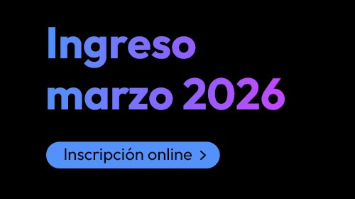Comenzá tu carrera en marzo