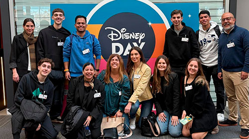 Estudiantes UP visitaron las oficinas de Disney