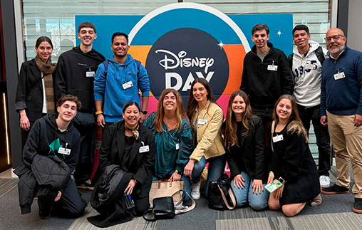Estudiantes UP visitaron las oficinas de Disney