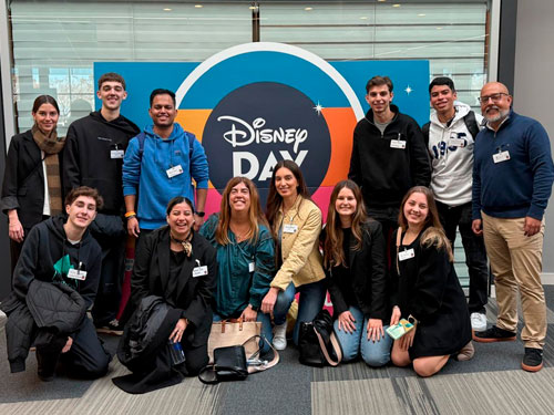 Estudiantes UP visitaron las oficinas de Disney