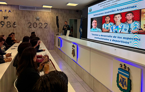 Estudiantes de la UP participaron de una experiencia única en la AFA