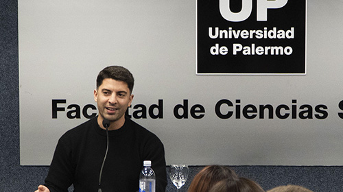 Gastón Edul brindó una clase magistral de Periodismo