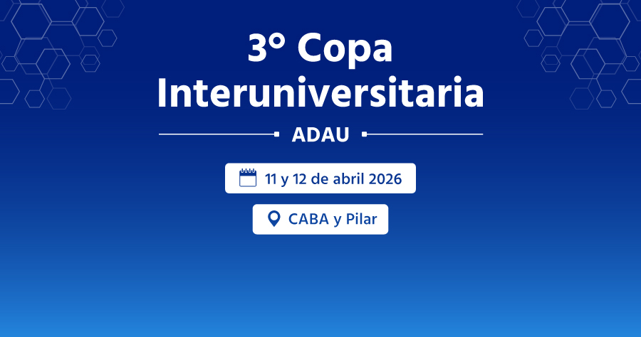Se viene la 3&ordm; Copa Interuniversitaria de ADAU
