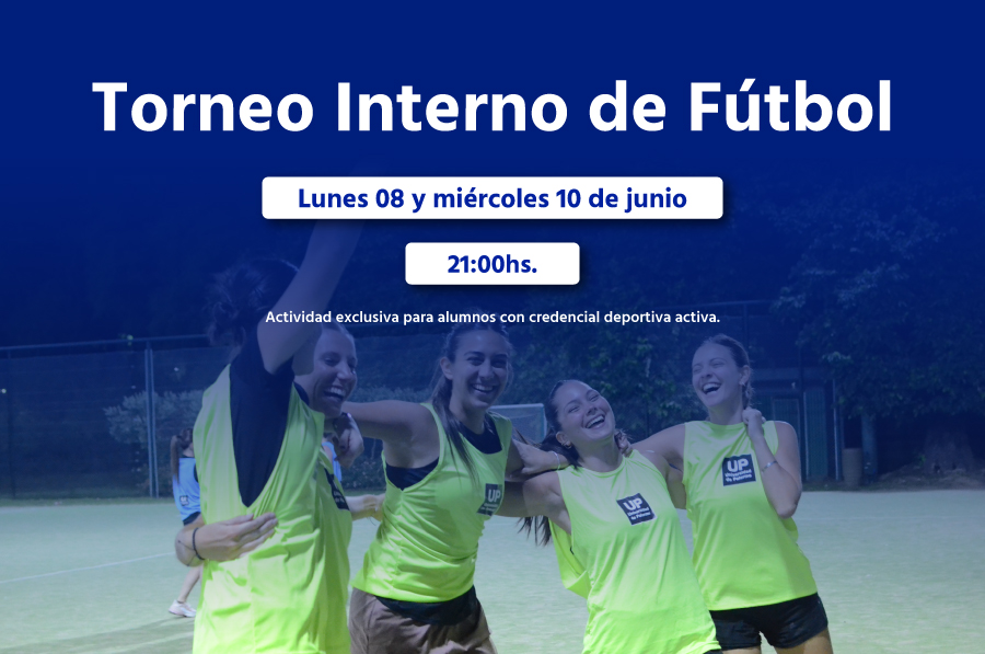 Se viene el Torneo Interno de Fútbol Se viene el Torneo Interno de Fútbol