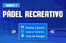 P&aacute;del Recreativo&nbsp;