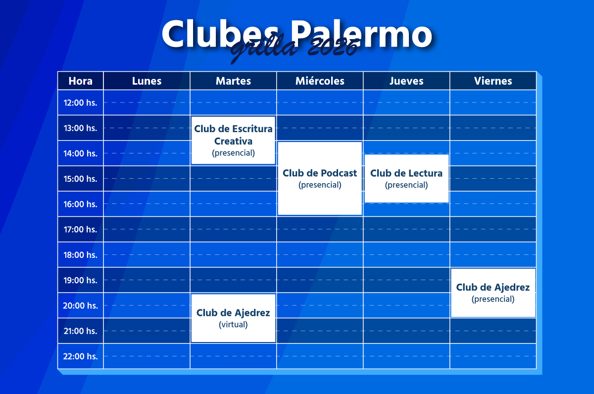 Clubes Palermo 📚♟ Clubes Palermo 📚♟