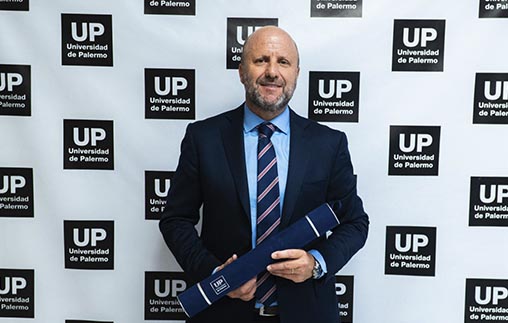 La Universidad de Palermo otorg&oacute; a Mariano Borinsky el t&iacute;tulo de Doctor Honoris Causa