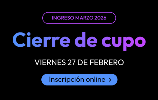 Comenz&aacute; Arquitectura en marzo 2026