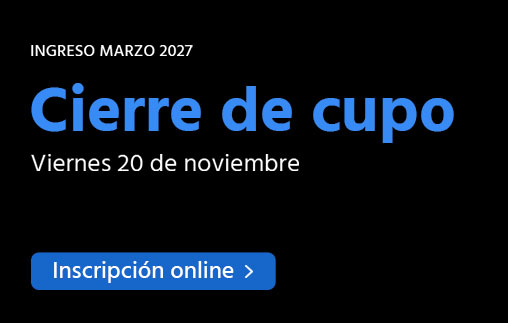 Comenz&aacute; Arquitectura en marzo