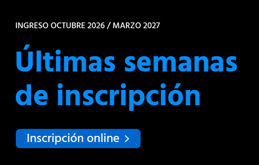 Comenzá online en octubre