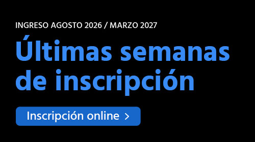 Comenz&aacute; tu carrera en agosto