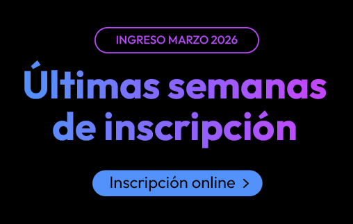 Comenz&aacute; tu carrera en marzo