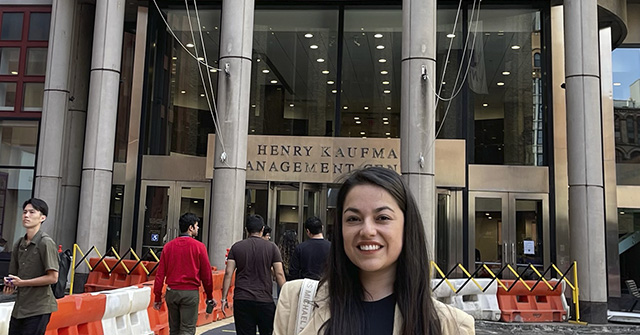 Lizeth P&eacute;rez, estudiante MBA UP, realiza un intercambio acad&eacute;mico en NYU