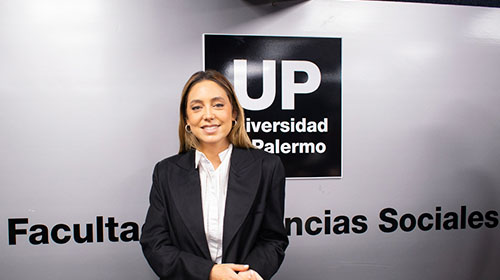 Sof&iacute;a Mart&iacute;nez comparti&oacute; su experiencia con los estudiantes UP