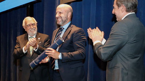 El juez Mariano Borinsky fue distinguido con el doctorado honoris causa de la Universidad de Palermo