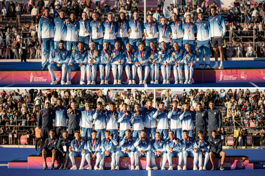 Argentina es de oro: protagonistas UP en el hockey de los Juegos Suramericanos Argentina es de oro: protagonistas UP en el hockey de los Juegos Suramericanos
