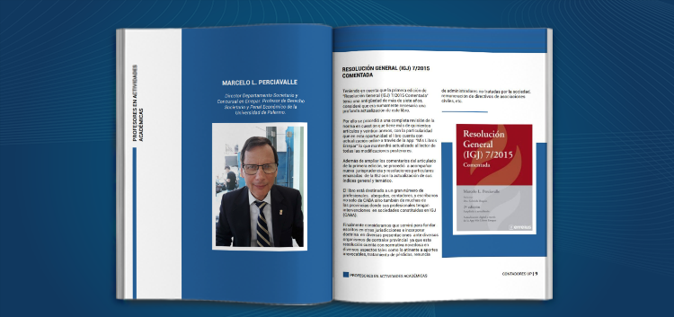 Nueva edición: Resolución General (IGJ) 7/2015 Comentada