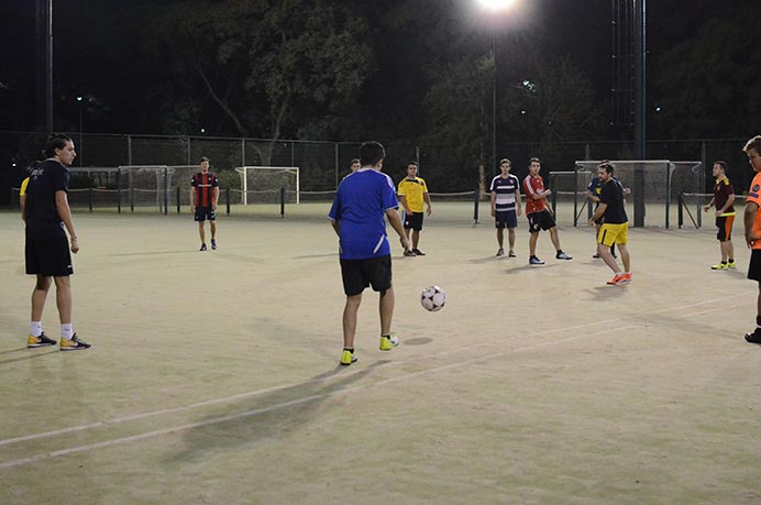 En entrenamiento