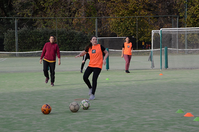 De pizarrón: Fútbol femenino