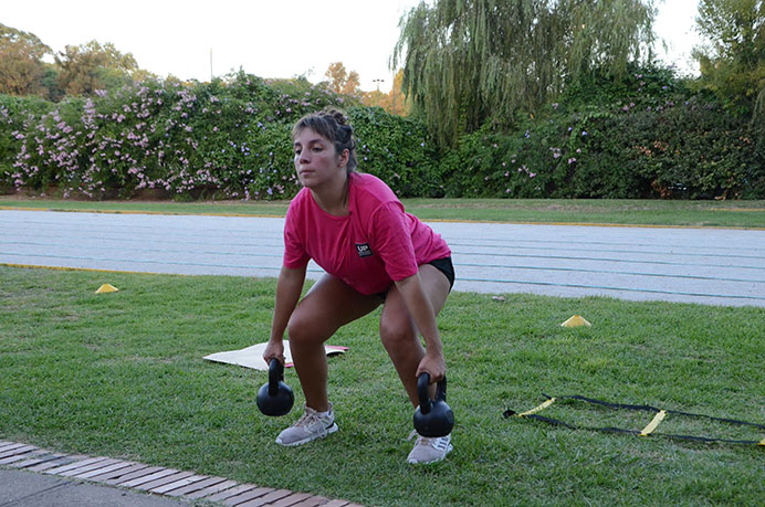 Entrenar al aire libre