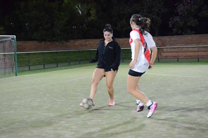 ¡Dejando todo en la cancha!