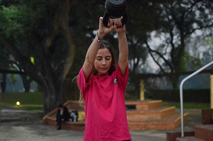 “Entrenar me genera más ganas”