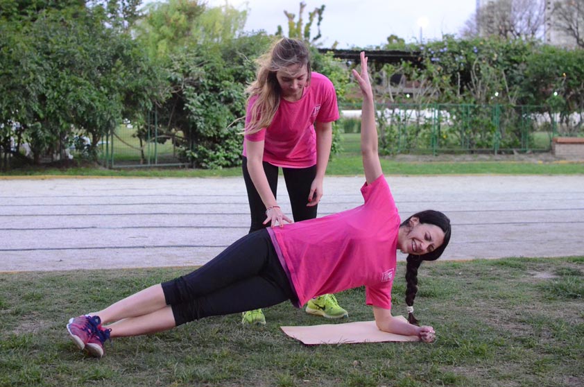 ¡Entrenar en la playa!