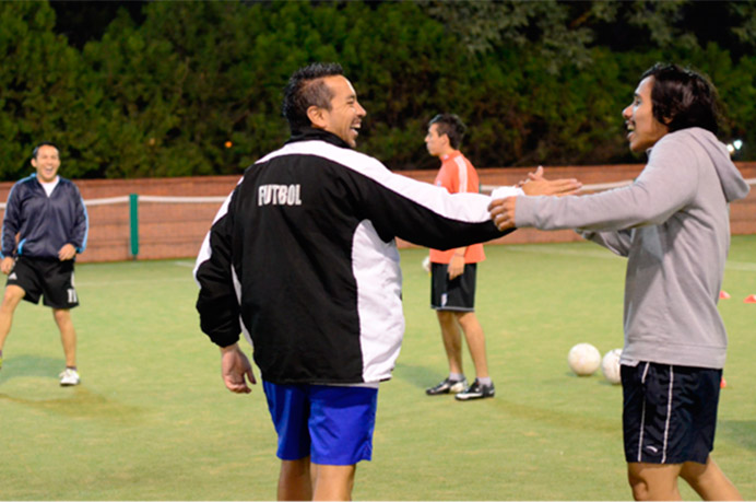 Seguimos repasando las mejores im&aacute;genes del 2014. Las fotos demuestran que, sin dudas, ir a entrenar y jugar tambi&eacute;n era un gran motivo para divertirse.<br /><br /> 