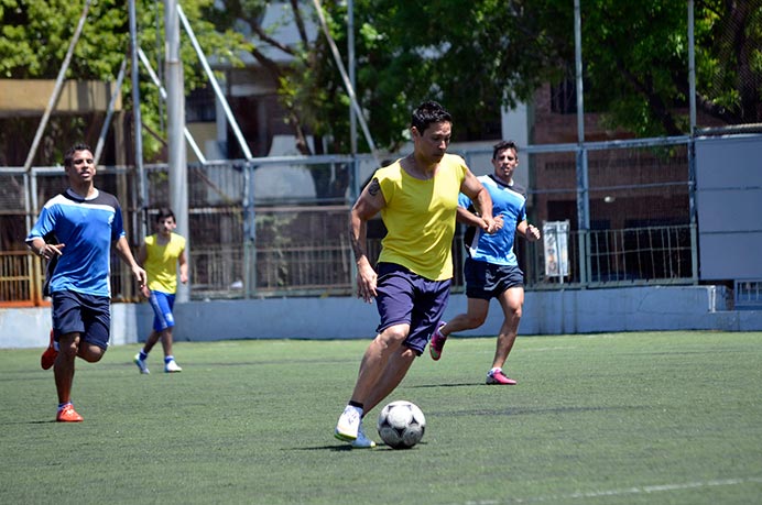 El goleador del día