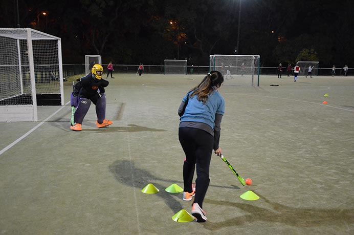 Las chicas retornaron a los entrenamientos con la vista puesta en el difícil partido ante UCA, pero antes tendrán un fin de semana libre. 