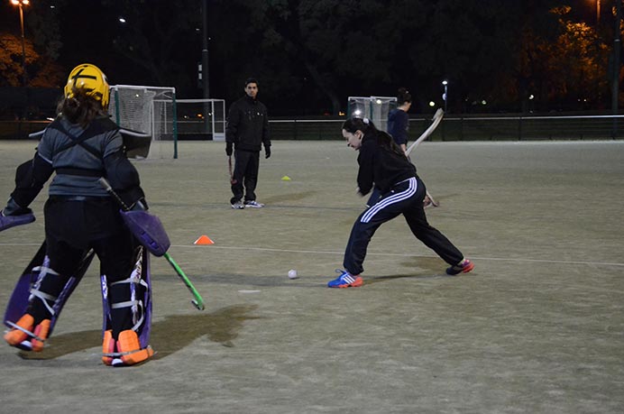 Las chicas retornaron a los entrenamientos con la vista puesta en el difícil partido ante UCA, pero antes tendrán un fin de semana libre. 