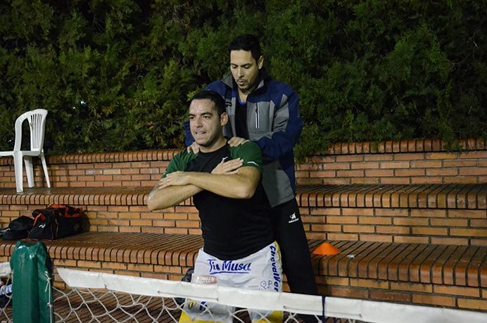 De vuelta a los entrenamientos el grupo de fútbol concurrió nuevamente al Club de Amigos. Con vistas a seguir luchando en el Torneo ADAU, se enfocaron en trabajar el aspecto físico de los jugadores. 