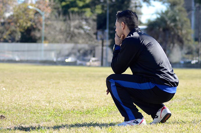 Facundo Trigueros, entrenador del conjunto de fútbol masculino, reflexionó sobre la campaña que viene haciendo el equipo en la máxima categoría. Además se refirió a temas que sacudieron el ámbito profesional de esta disciplina. 