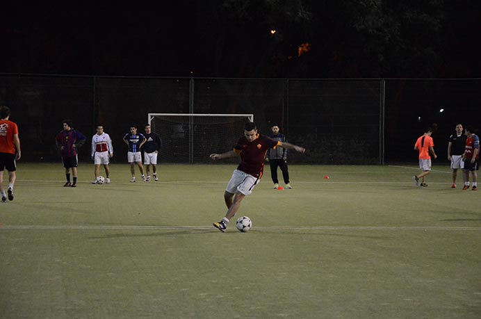 Una vez comenzado el entrenamiento del representativo de fútbol, Matías Martínez, quien se anotó para esta segunda parte del año, nos contó cuáles son sus objetivos y características dentro de la cancha. 