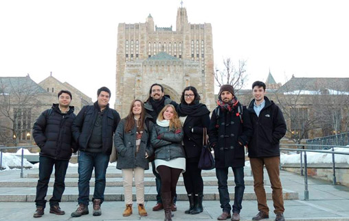 Estudiantes de la Facultad de Derecho de la UP en Yale Law School