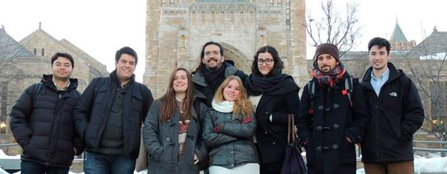 Estudiantes de la Facultad de Derecho de la UP en Yale Law School