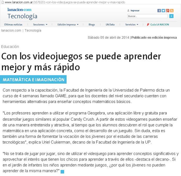 Con los videojuegos se puede aprender mejor