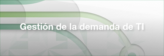 Gestión de la demanda de TI