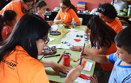 Jornada de arte en Tupambaé