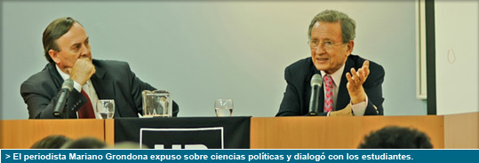Mariano Grondona abre el ciclo lectivo 2009