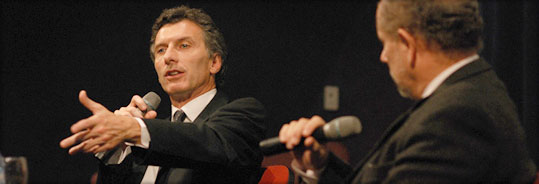 Mauricio Macri en la UP