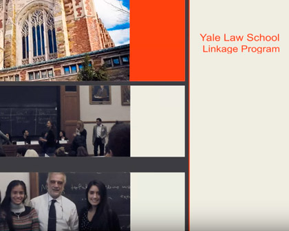 Alumnos de Derecho UP en el Linkage Program 2014 - Yale Law School