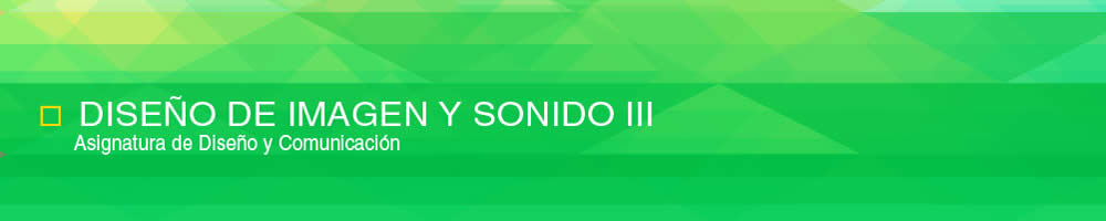 Asignaturas de la Facultad de Diseño y Comunicación